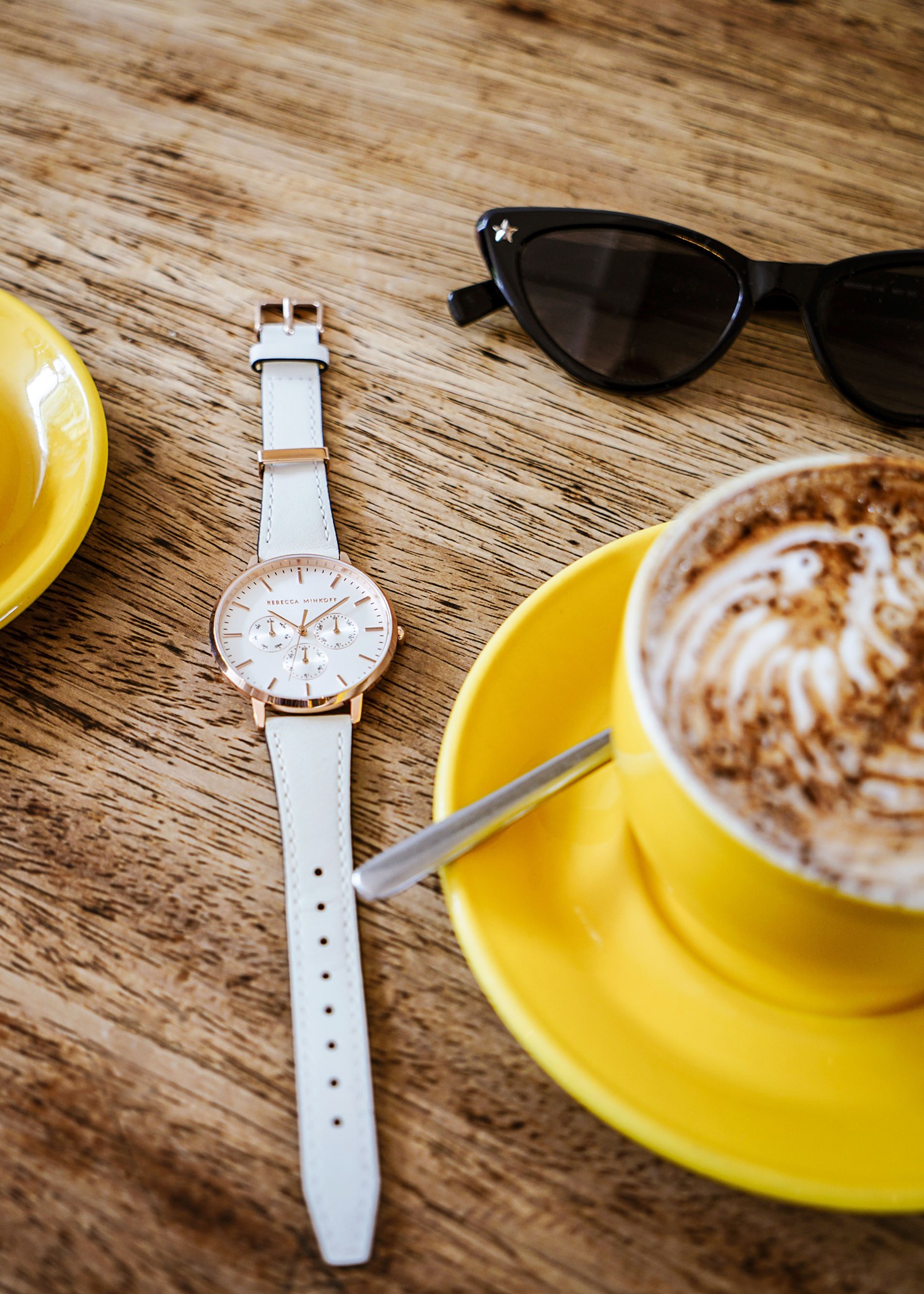 Right on Time: Nothing completes your look like a classic timepiece. Have you checked out Rebecca Minkoff watches? #nationalwatchday