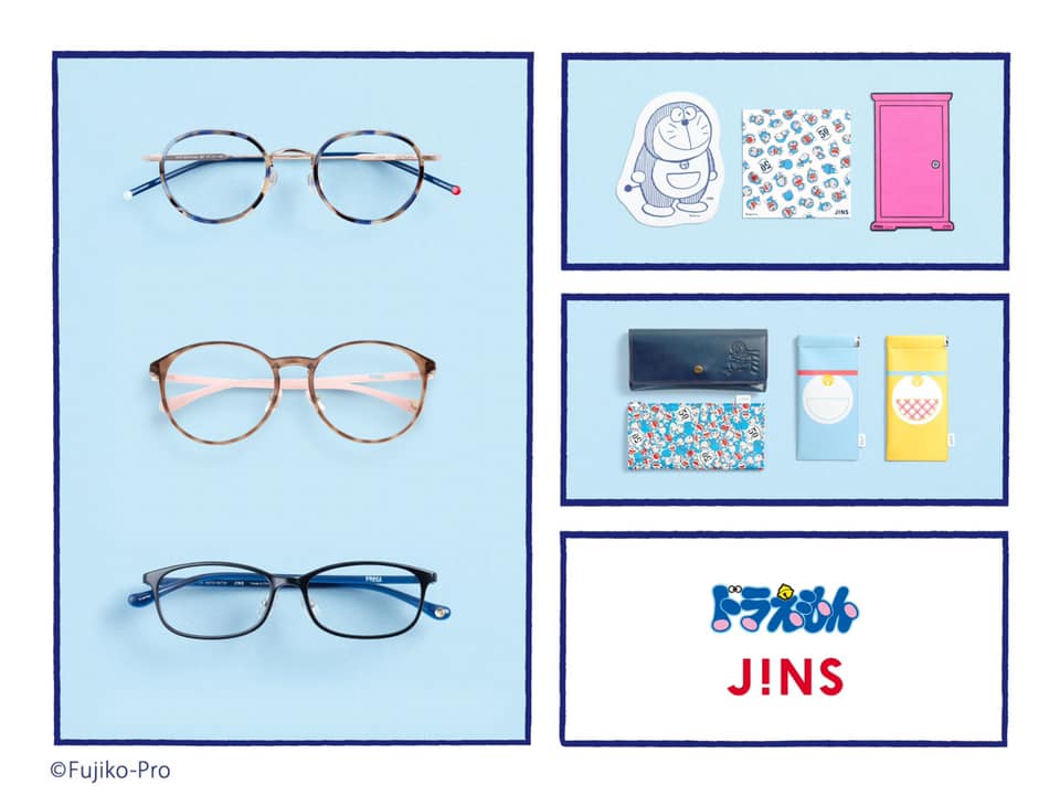 「 JINS 多啦Ａ夢」系列眼鏡 今天推出！