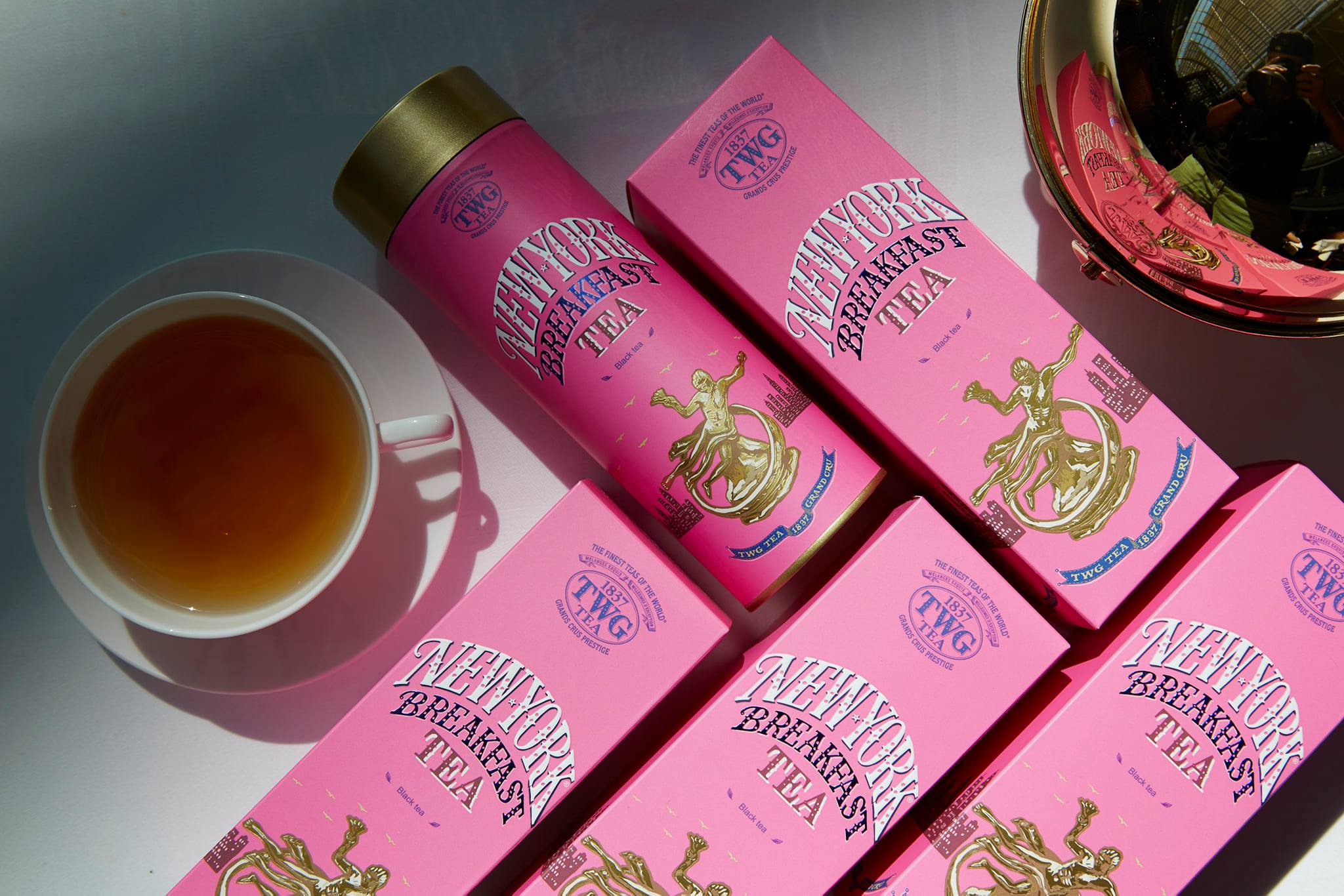 #NowInfusing: A contemporary masterpiece evocative of the sparkling city that never sleeps, this extraordinary black tea is an inviting whole-leaf Assam blended with rich and malty sweetness. A tea to savour from morning 'til far into the night. Shop now at TWGTea.Com! #TWGTeaOfficial