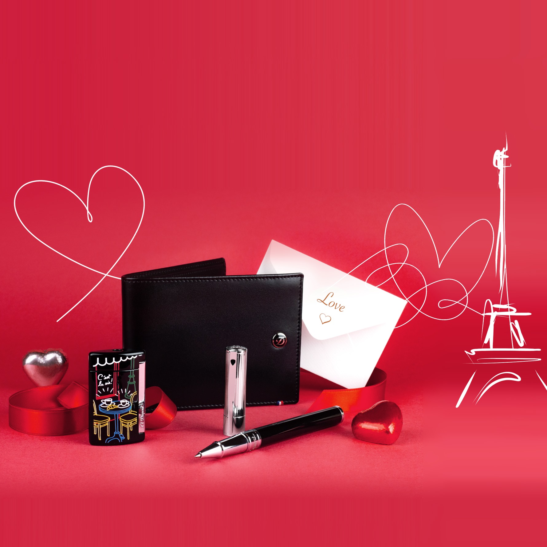 Celebrate Valentine’s Day with S.T. Dupont and spread love toward your special someone :