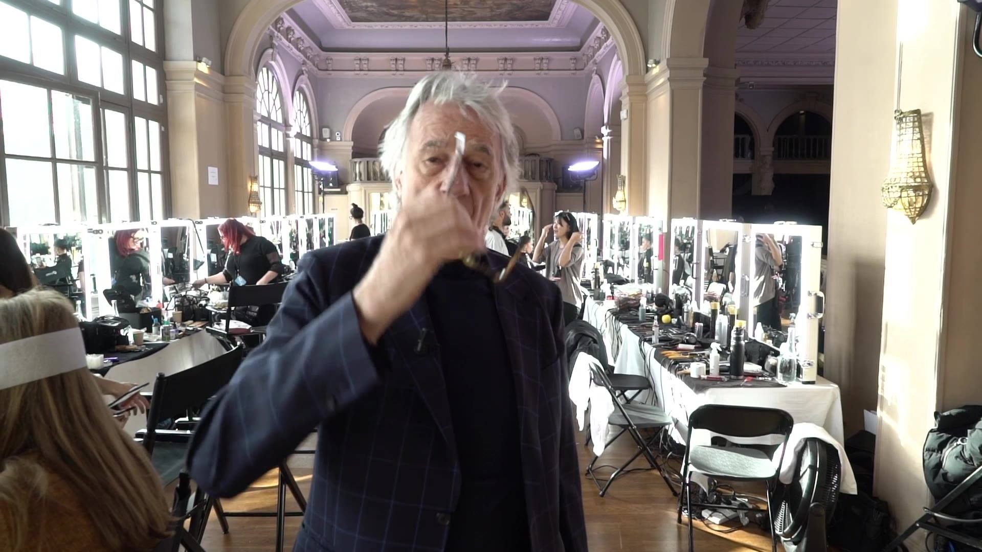 Join Paul backstage as he prepares for our 50th anniversary show.  >> twitter.com/paulsmithdesign