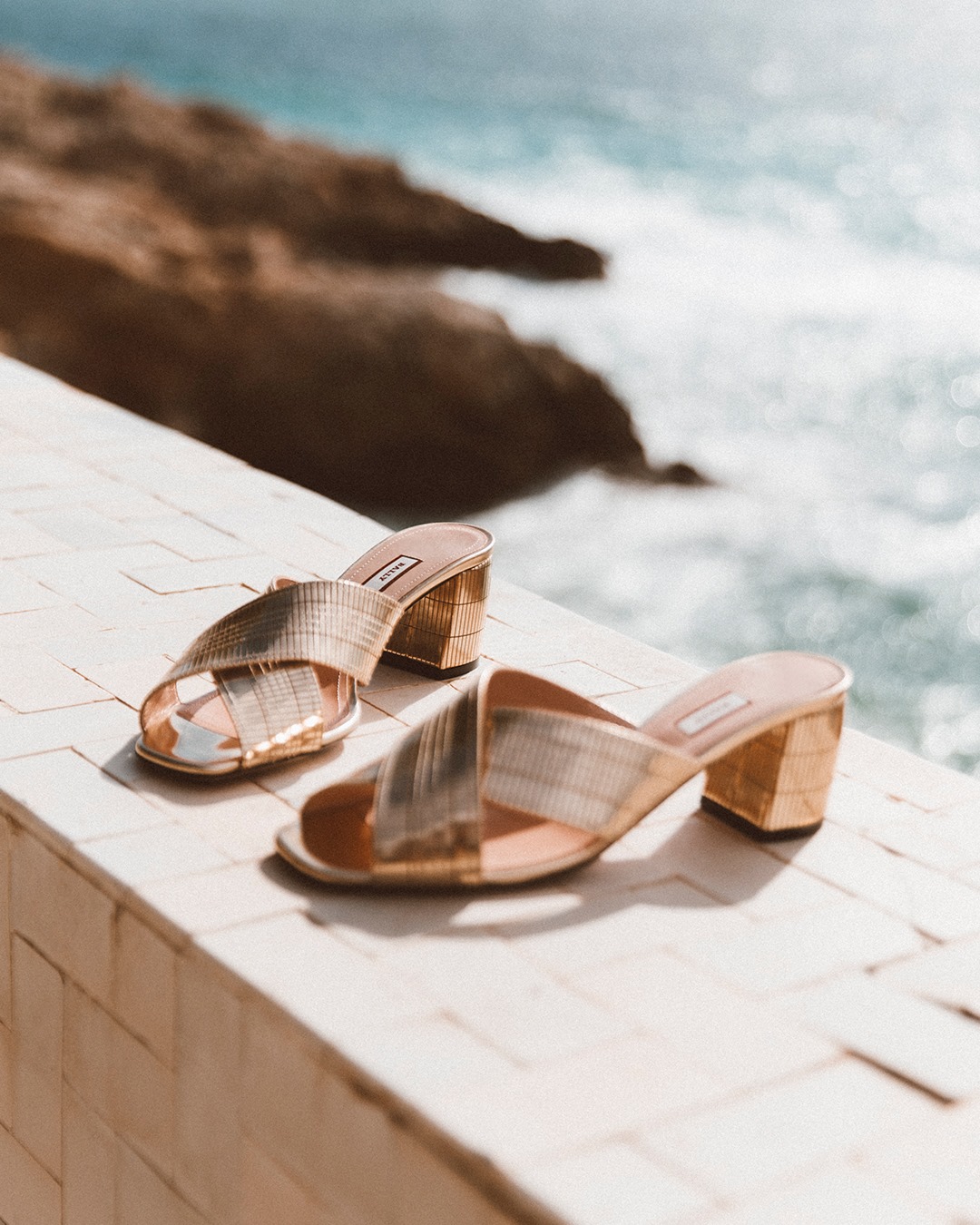 Step into summer with a pair of Bally Evoria sandals. Get yours on Bally.com 