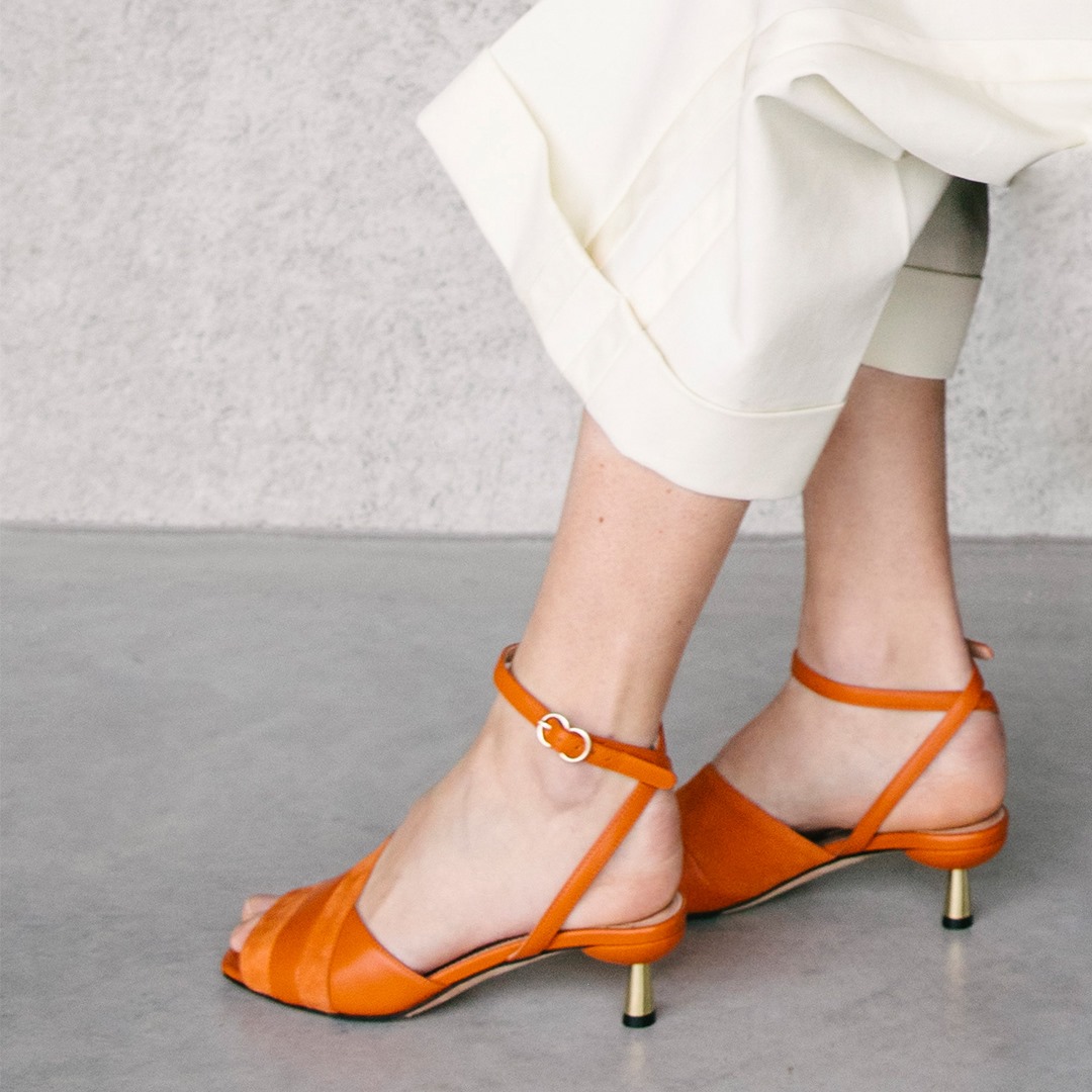 Days in call for pops of color with the new Bally Callie sandals. 