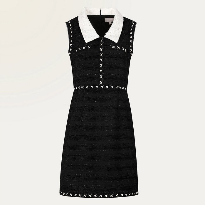We have launched our IG shop! This lovey Eton collar jacquard dress is just 1 click away from you! 