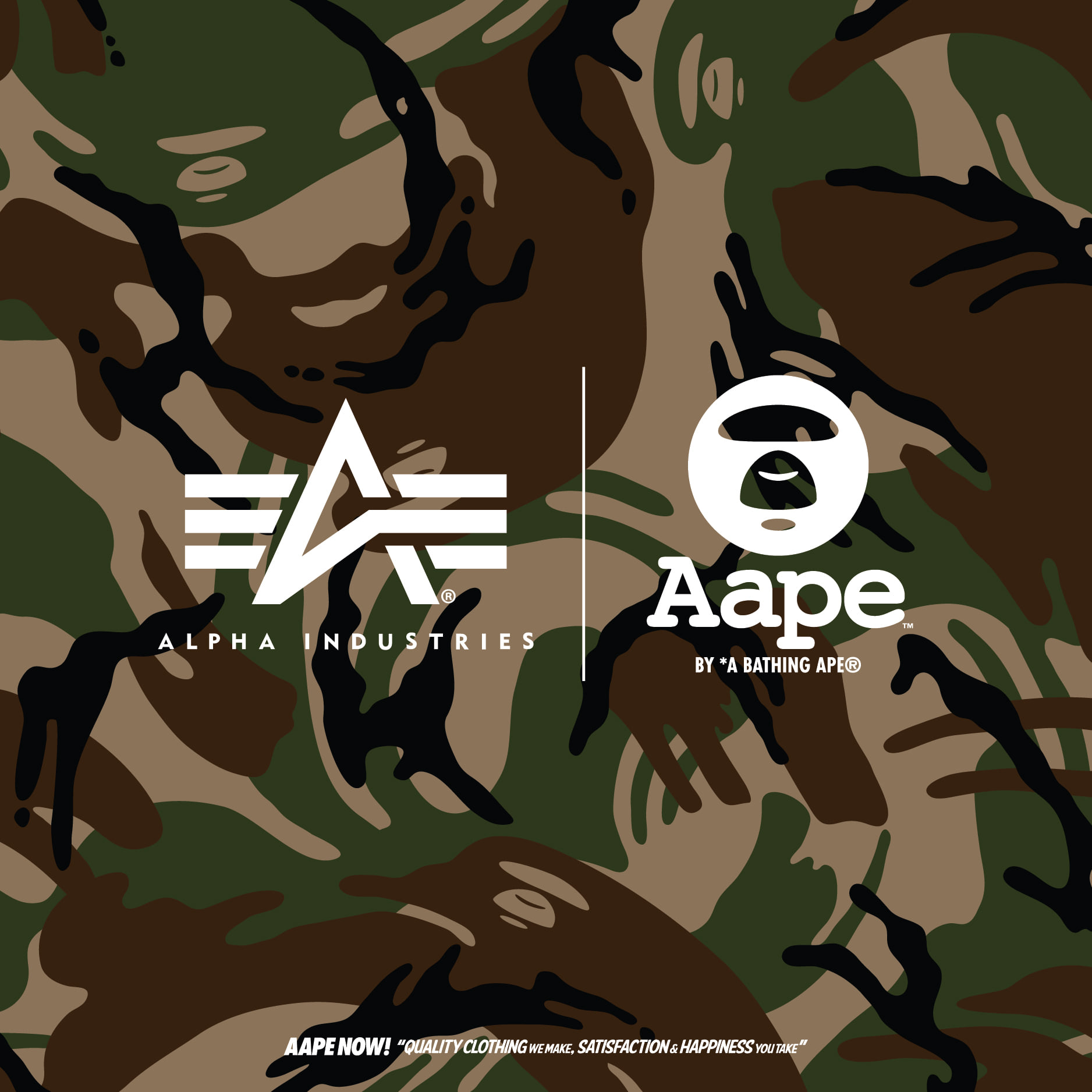 AAPE x Alpha Industries