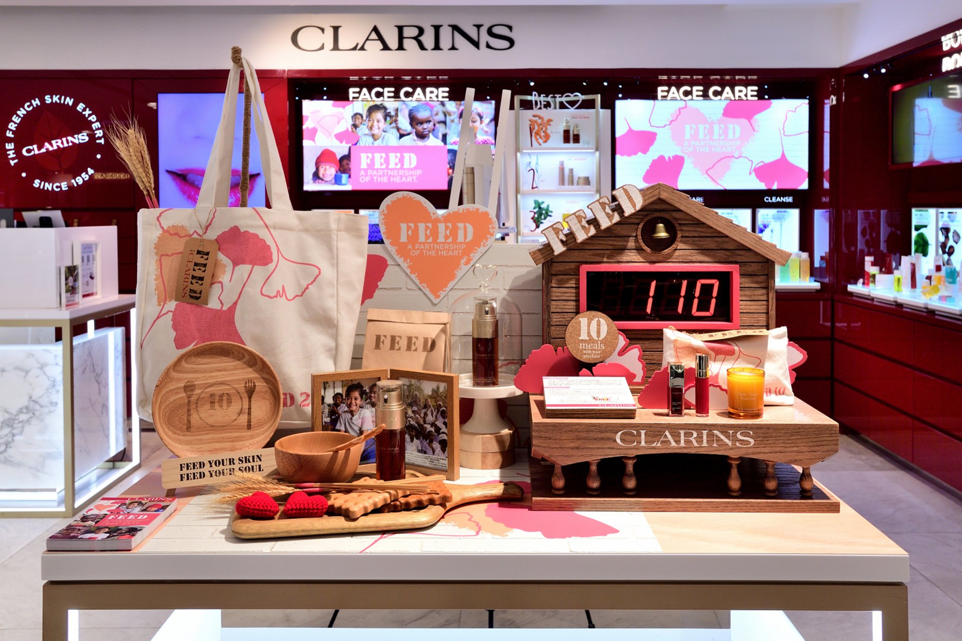 【立即參與📣 Clarins x FEED心傳樂膳慈善計劃登陸門市💗】