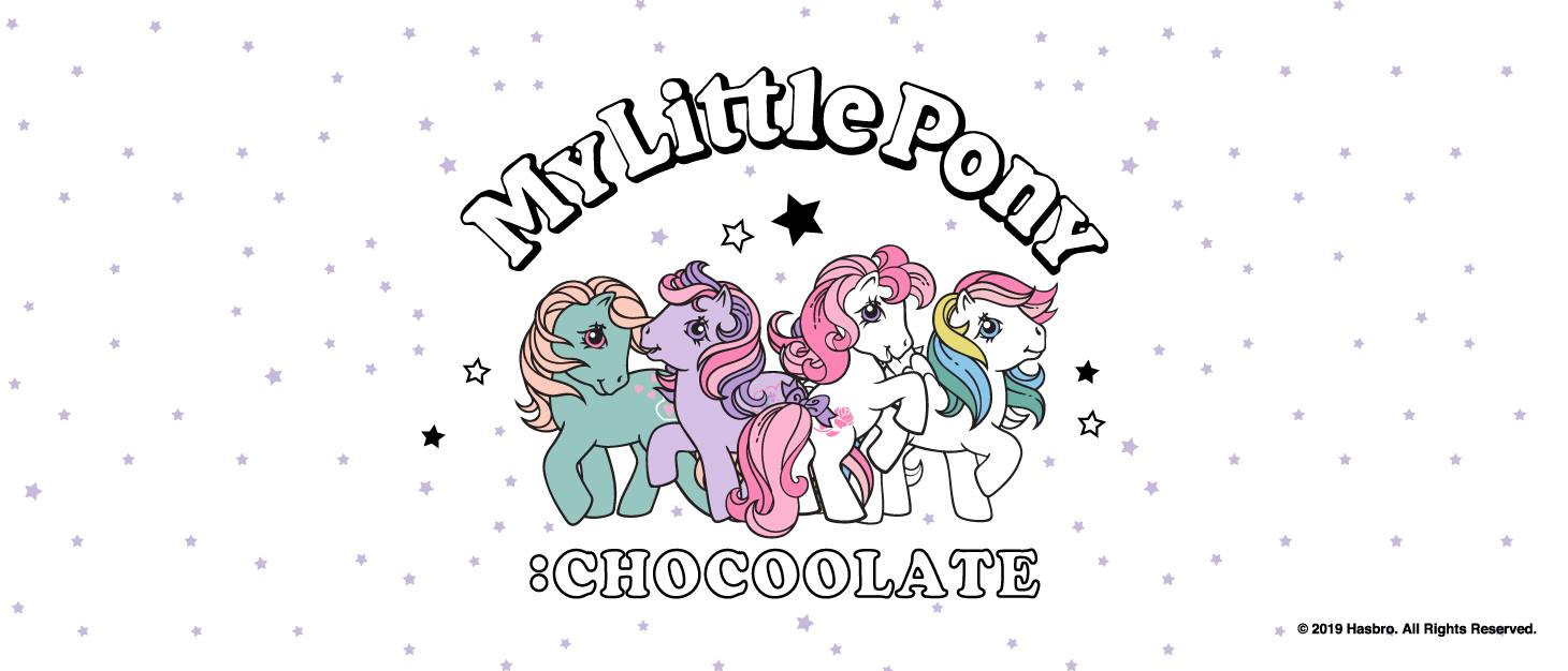 【:CHOCOOLATE x My Little Pony聯乘系列 星期五夢幻登場！】 可愛夢幻的My Little Pony今季首度於:CHOCOOLATE亮相！