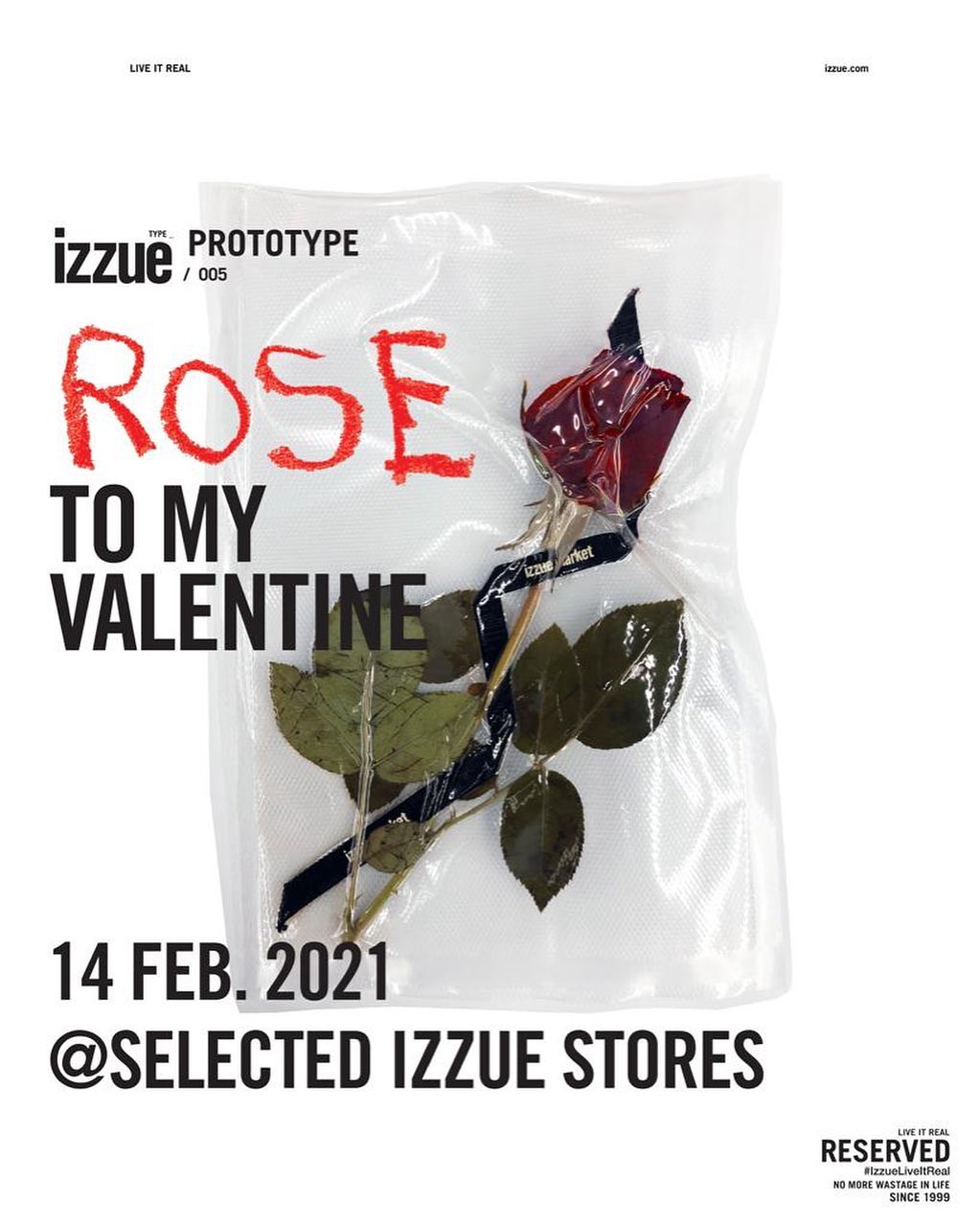 Valentine’s Day Celebration. Stay tuned with us! 🌹 Live it real, izzue yourself.  #VDAY #CNY ► Shop our latest collection now in the bio link.... @ithk @izzue_army