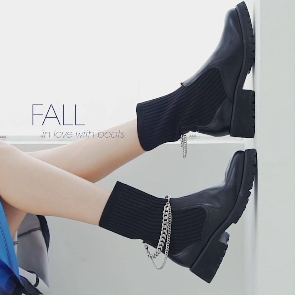 FALL in love with… our best selling chained boots are the ideal items for work and holidays. #joypeacehk #FW20