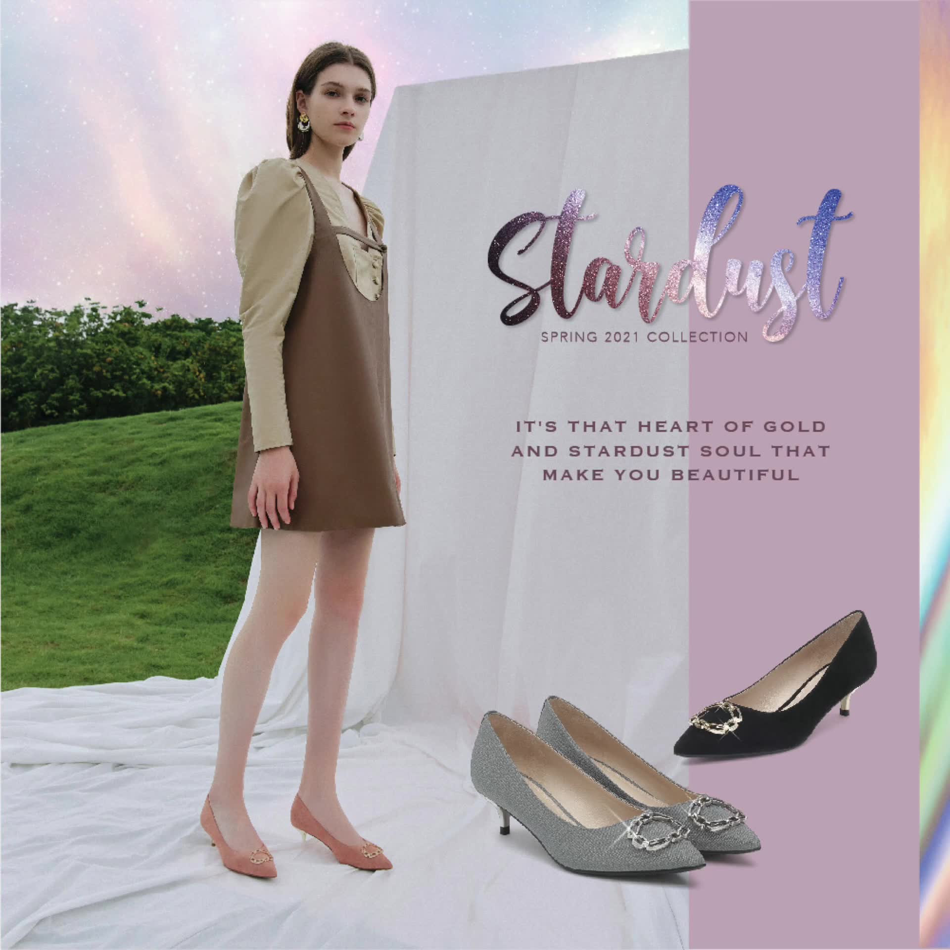 Let's start the new year with one sparkling step ahead #joypeacehk #SS21 #NewArrival #Stardust 