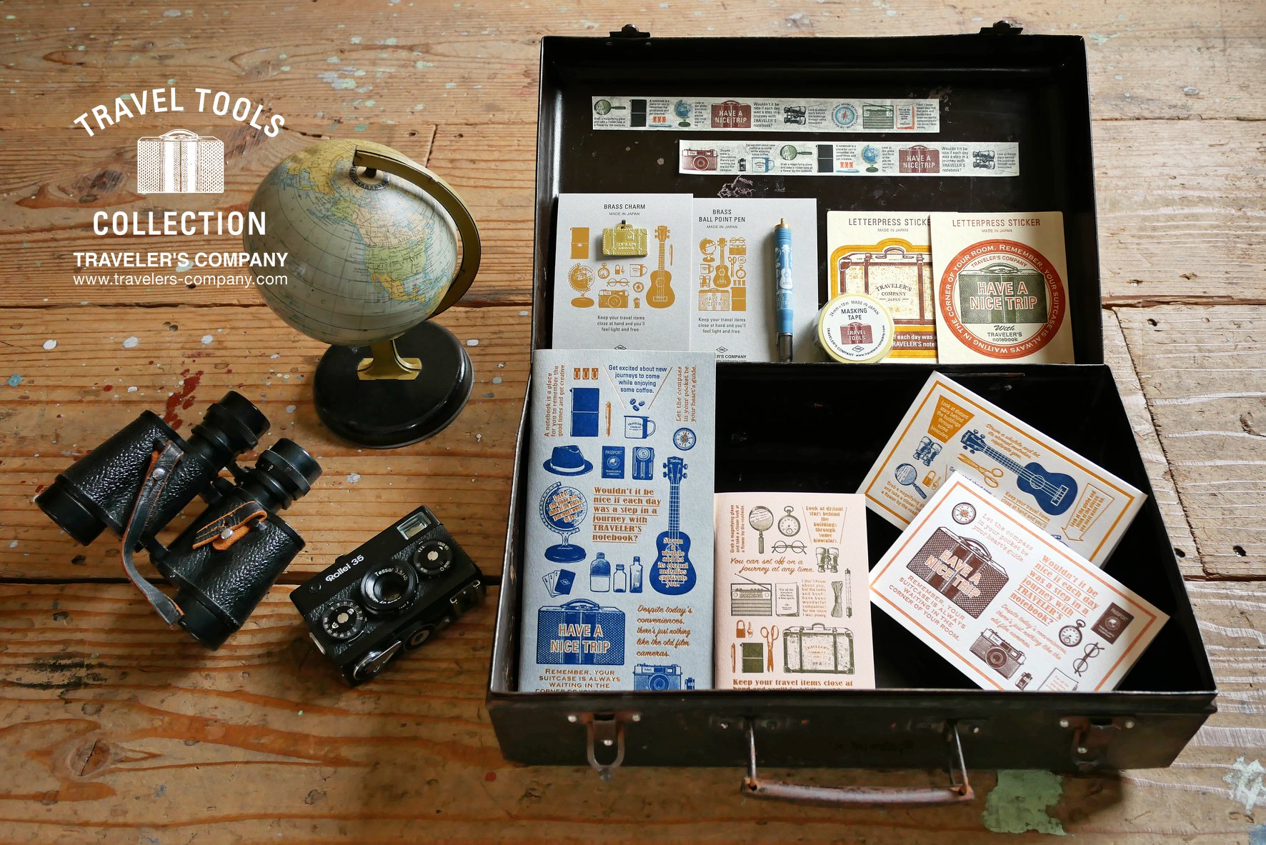 【#香港預售】TRAVEL TOOLS COLLECTION✈ 你出走的旅行工具，都有印在全新TRAVELER’S Notebook系列嗎？ :)  僅限海外市場及日本TRAVELER’S Factory發售的〈TRAVEL TOOLS COLLECTION〉，與你繼續記錄獨一無二的旅行回憶︰...