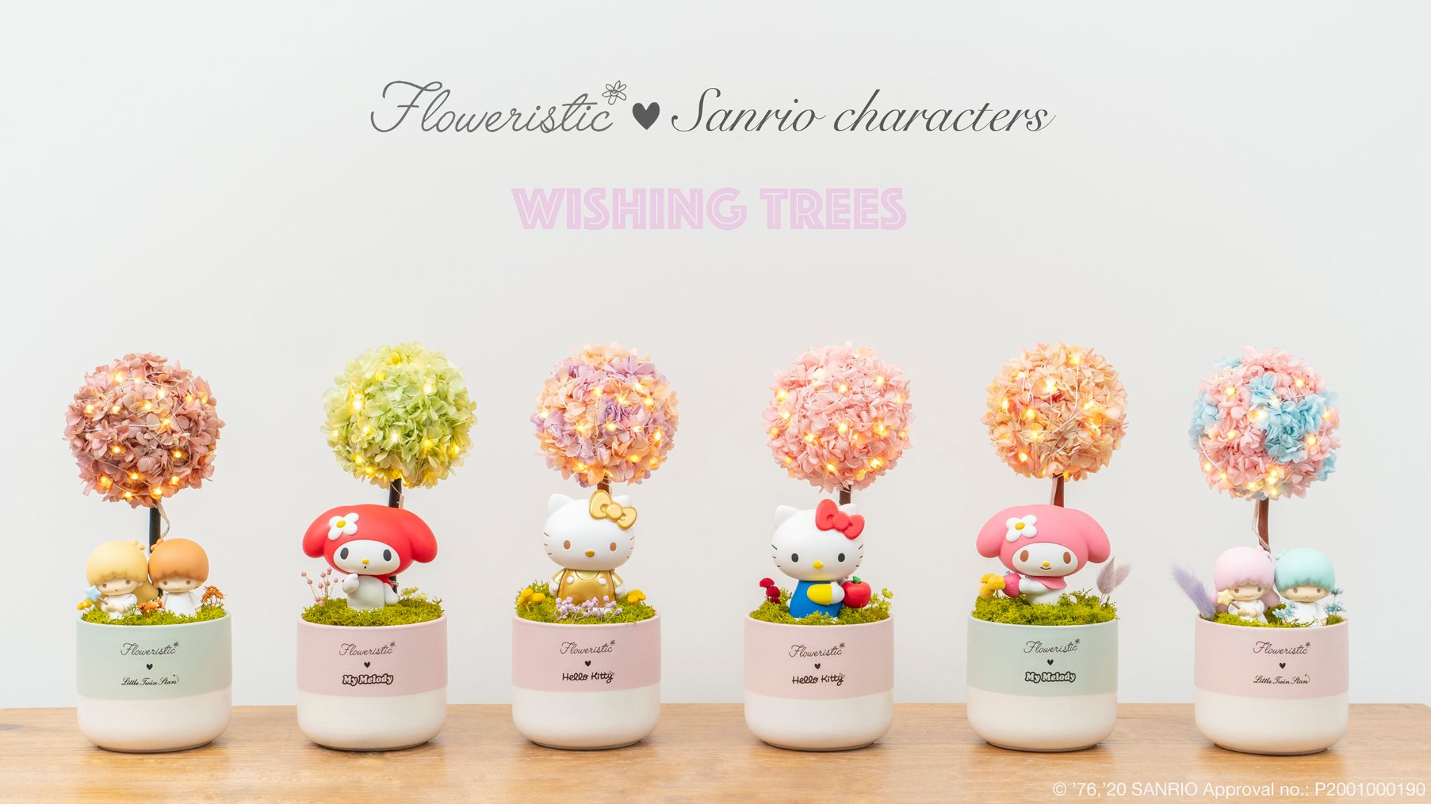【#做個好情人】Floweristic Sanrio系列保鮮花許願樹🌳🌸