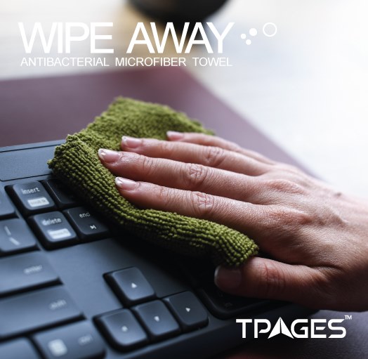 【#咪做幕後黑手】TPAGES WIPE AWAY 抗菌超細纖維毛巾