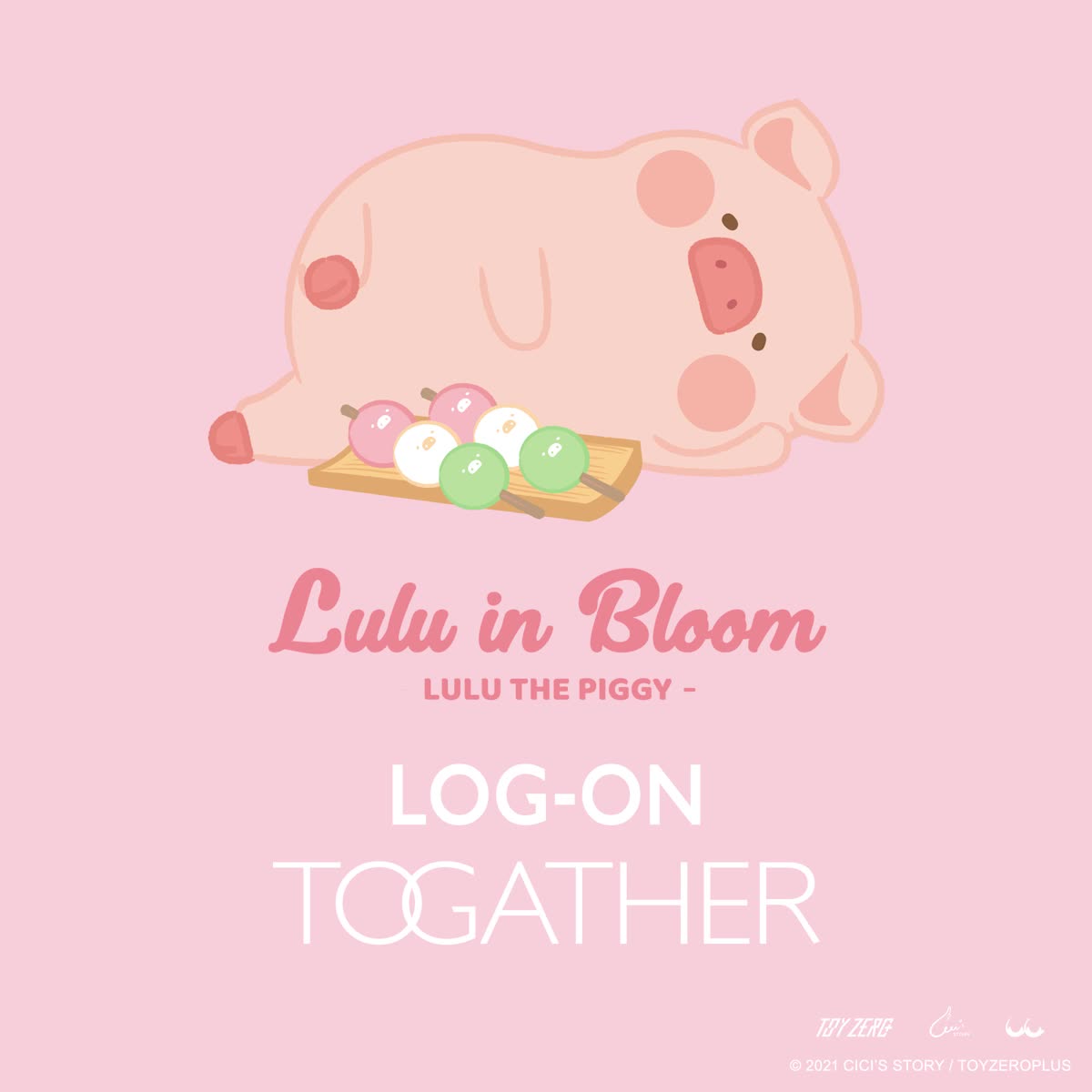【#LogOnToGather】同 LuLu 豬🐷相約在櫻花花海