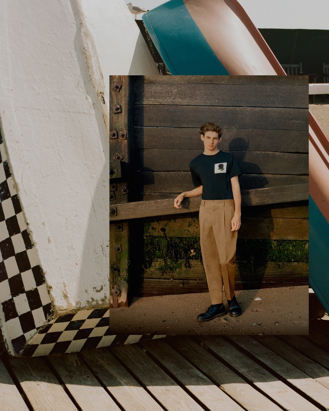 Our first SS20 Summer Edit shoot created by the photographer Oliver Marshall in isolation on the south east coast and beaches near Margate. festivalwalk ....