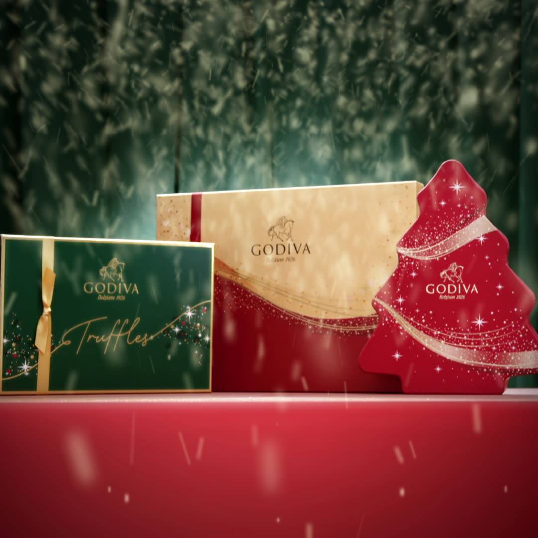 【香港】✨Godiva Holiday Collection 從經典到玩味設計禮盒，各有特色，是任何對象的送禮首選🎁！GODIVA巧克力令你的聖誕更閃耀及浪漫💝！ GODIVA 誠意推介：