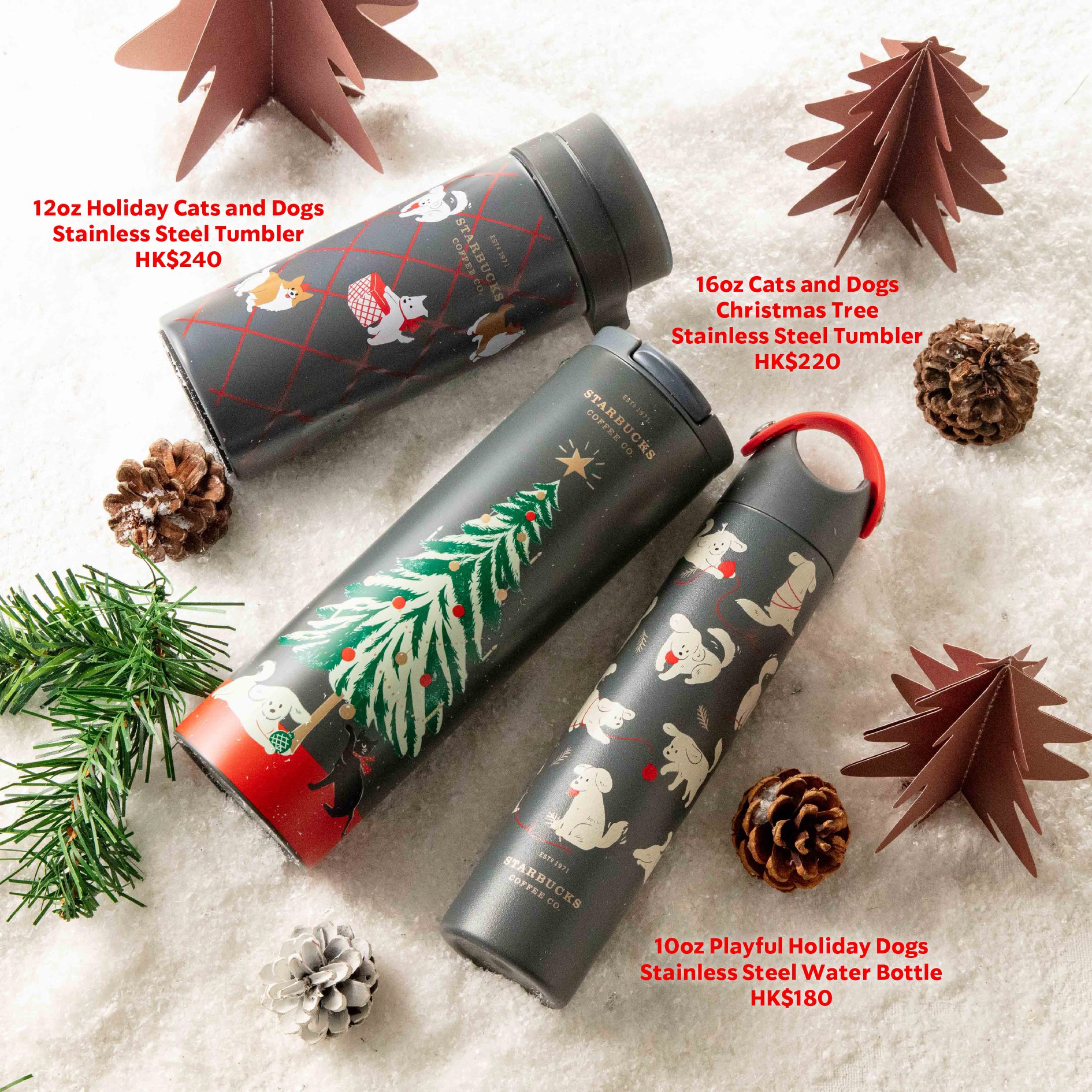 您準備好於佳節與好友交換聖誕禮物嗎？星巴克聖誕系列商品是您送禮的首選🎁 Ready for this year's Secret Santa? Surprise your friends with the best gifts from the Christmas Series merchandise collection  🎁 #StarbucksHK...