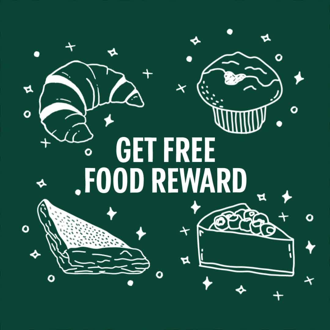 【星巴克卡增值獎賞】由即日起至2月11日，Starbucks Rewards™會員只要於分店為星巴克卡增值滿$300或以上，即可享免費食品獎賞*。 還未成為會員的您，只要以$300啓動新星巴克卡即可同享是次驚喜獎賞！立即瀏覽festivalwalk