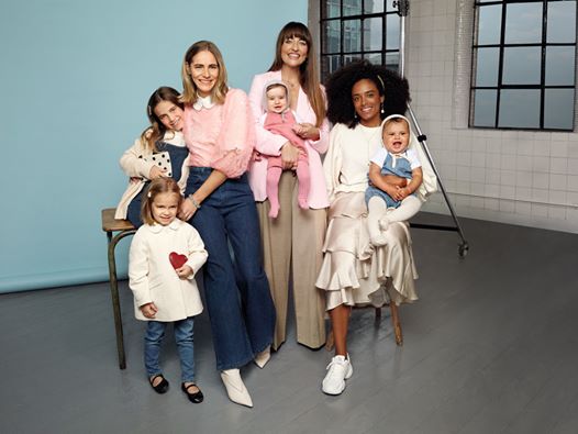 Introducing the mothers behind our Hey Mama campaign. (Left to right) Katie Impey, Michelle Kennedy, Portia Prince and their children. Read more: festivalwalk