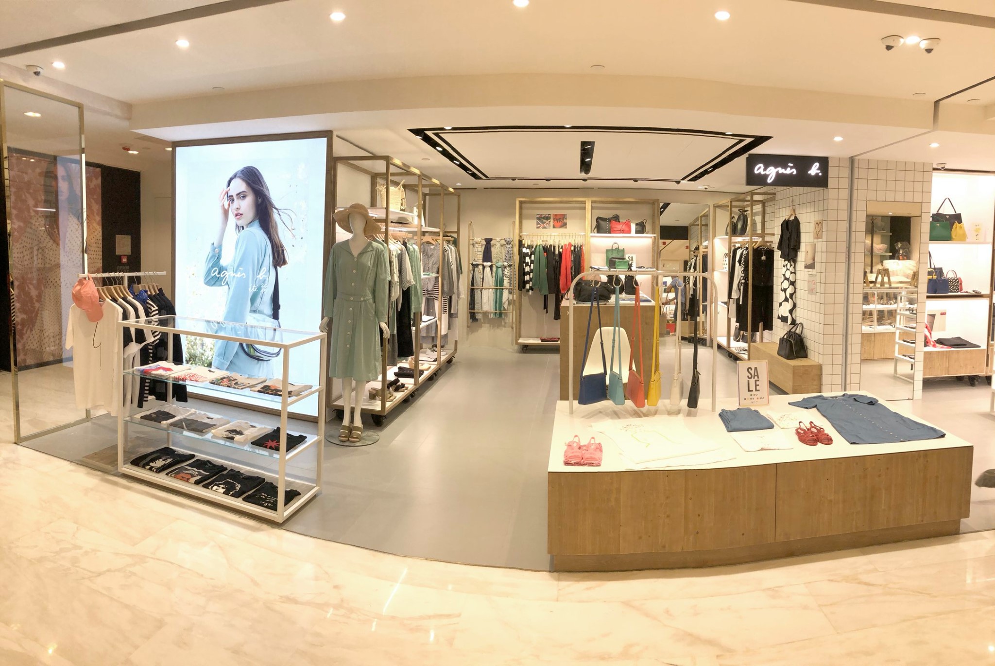 【agnès b. SOGO Causeway Bay Store Re-opening!!】