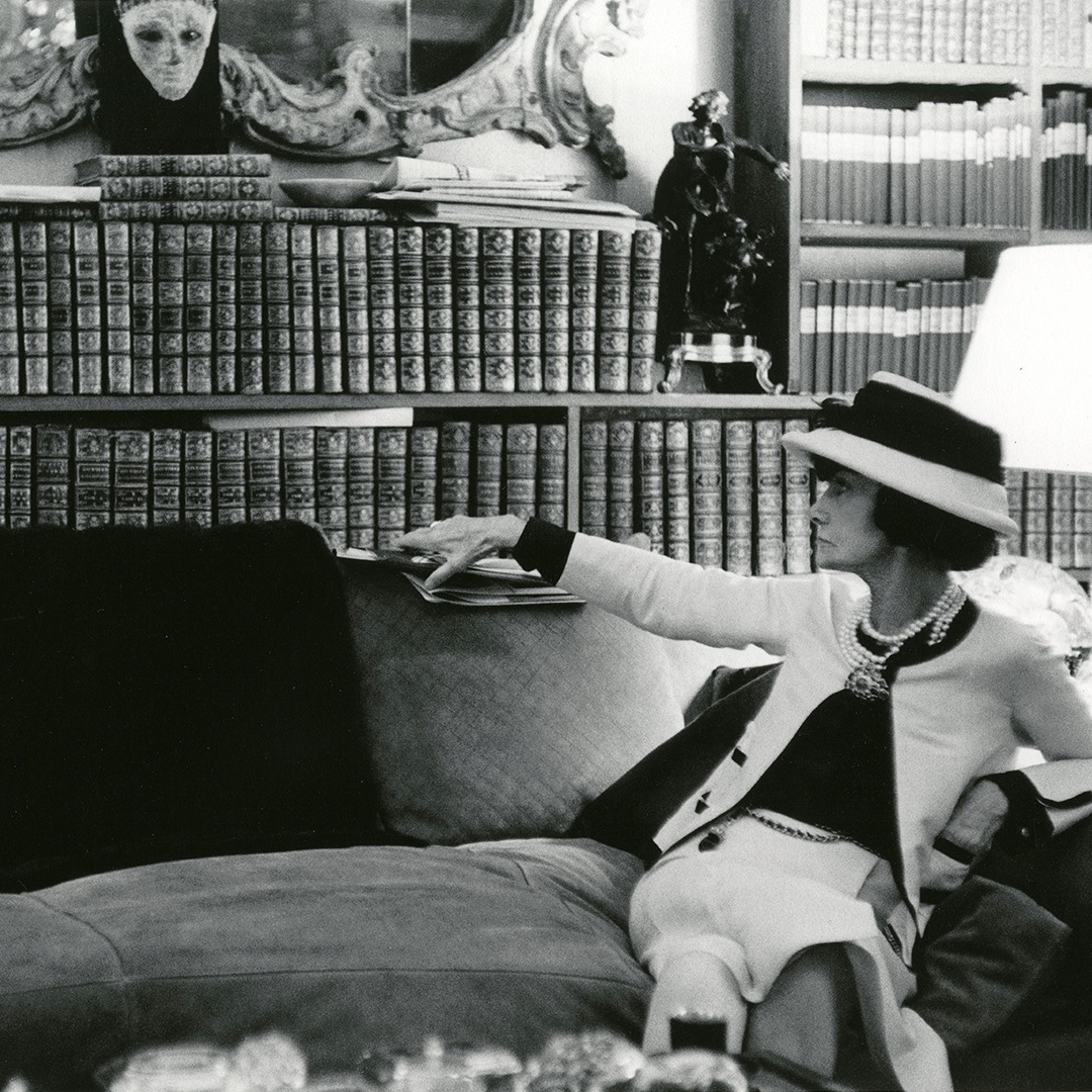 Gabrielle Chanel's library, composed of the great classics alongside the works of her dear friends, served to inspire her daily and became one of the many indellible elements of her legacy. 