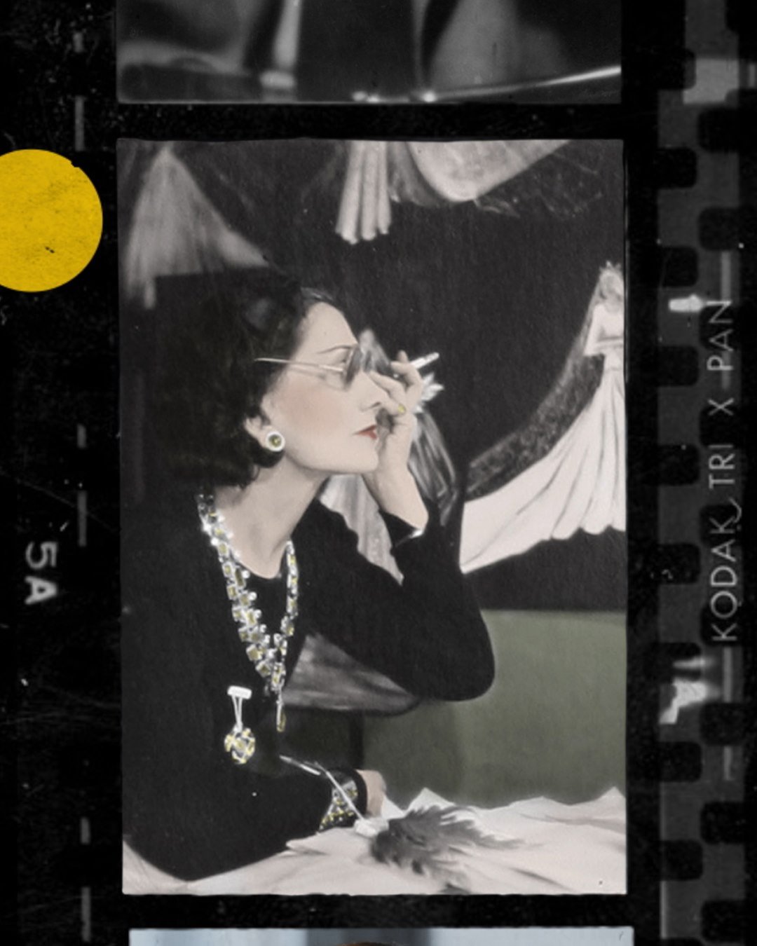 Gabrielle Chanel understood the power of the moving image and its importance to fashion. Her collaborations with avant-garde directors brought her creations to the silver screen, and she used their cinematographic tricks to light and shoot her own designs. 