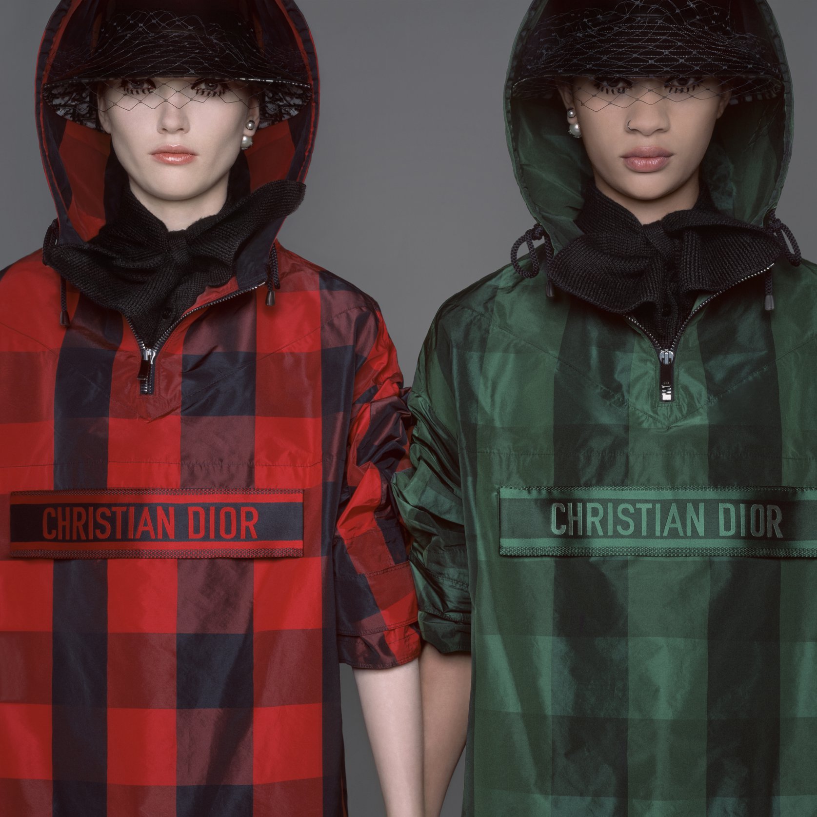 Signatures of the Autumn-Winter 2019-2020 collection by Creative Director Maria Grazia Chiuri - discoverable on.dior.com/aw19-20 - include bold checks and tartan prints elevating pieces ranging from bob hats to the iconic 'Bar' jacket. 