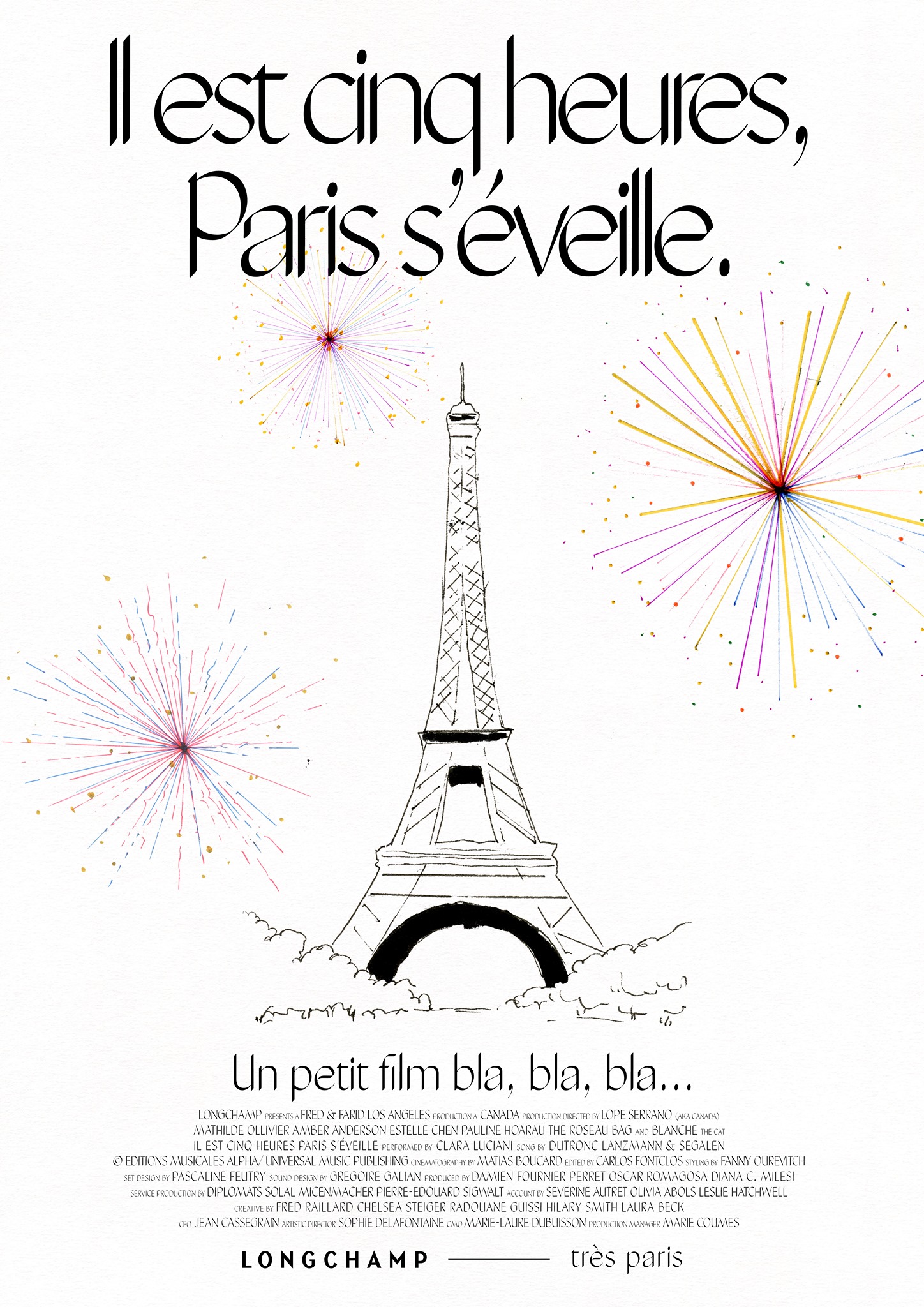 密切期待全新2021年春季廣告【Très Paris】🎞