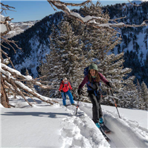 Sunny powder days are the best days. Brooklyn Bell and Caroline Gleich earn their turns in the backcountry near Brighton Resort. Wasatch Mountain Range, Utah. The gear in this year’s guide represents the many ways we’re taking better care of people and the planet. Join us this giving season—because what you buy is what the clothing industry will become. Check out our Holiday Guide: festivalwalk ...