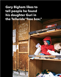 What happened to the Telluride Free Baby? ​ Read it on The Cleanest Line here: festivalwalk
