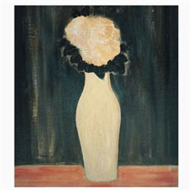 The grace of solitude. We love the stillness and strength depicted here in this painting “Flowers in a White Vase”, by SanYu, circa 1931. 