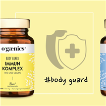 Ogaenics守護免疫系統配方 保護細胞及提升免疫力, 含最重要的天然免疫力增強劑。包括有機抹茶、舞茸及為提供身體日常需要的全天然維他命C和鋅等。