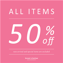 All Items 50%off