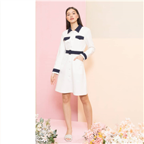[Spring Collection 2021] Color Block Pocket Dress