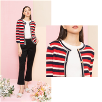 [Spring Collection 2021] Striped Cardigan