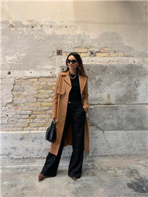 Incredible @fundachristophersen in our new #SportmaxSS20 leather trench coat.