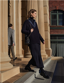 Take cue from Giedre Dukauskaite and step into the new season with the latest Weekend Max Mara essentials. 