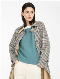 Camel or check? Choose both with the reversible trench coat.