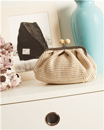 At home with a Weekender. A 24/7 soft-hued Pasticcino Bag.