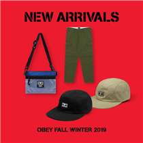 OBEY FW19 is now available at store! Visit ITeSHOP for more new items! Link in bio.