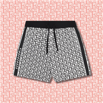 Are you a fan of black or pink? Pop your outfit with the latest fingercroxx monogram shorts. 