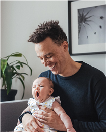 Here's to you, dad. Celebrating Father's Day with a few of our favorite dads who embrace fatherhood with class and style. In their own words: