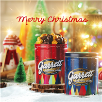 Garrett Popcorn祝大家聖誕快樂！