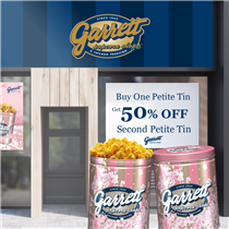 Garrett Popcorn與你一起歡度櫻花盛放嘅季節。