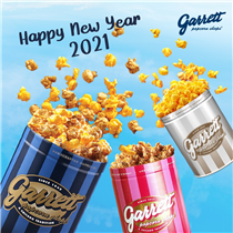 Garrett Popcorn謹祝大家新年快樂，