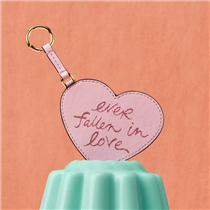 for the one who's fallen in love, this key fob is for you. 💝 