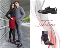 Couple up in true city sophistication with a brushed material and tri-colour combination heeled boots for women and a suave look mocassin for men. Shop our SAYMORE mocassin at festivalwalk 