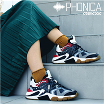 THE WORLD IS ON THE MOVE! Follow the rhythm of your steps with a new generation of sneakers: discover the brand new Geox PHONICA to switch on your lust for style!