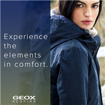 A slimline jacket with faux-fur lining that keeps the elements out with Geox’s unique waterproof technology. Enjoy exploring the world in comfort and confidence.