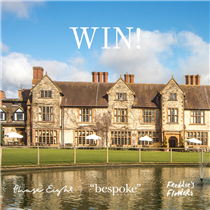 Competition closes TOMORROW!  Don't forget to enter our amazing Christmas competition. You could win a luxury night Bespoke Hotels with dinner for two people, and a £1000 Personal Styling experience with Phase Eight. ... Plus, we have beautiful bouquets from Freddie's Flowers for seven lucky runners-up. Enter here for your chance to win our gift to you this Christmas. 